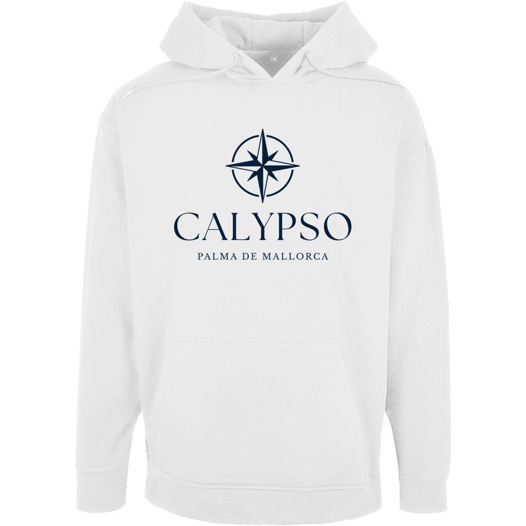 Personalisierter Oversized Hoodie mit Bootsname – Unisex Hoodie für Segler, Bootseigner & Yachtfans | blau oder weiß