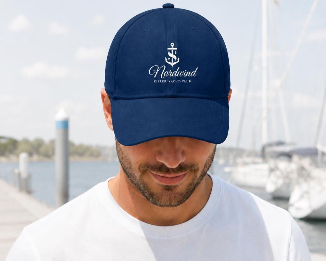 Personalisierte Dad Cap mit Bootsname, Anker & Heimathafen | maritime Cap für Skipper, Segler Geschenk, Boot Kappe personalisiert | Unisex