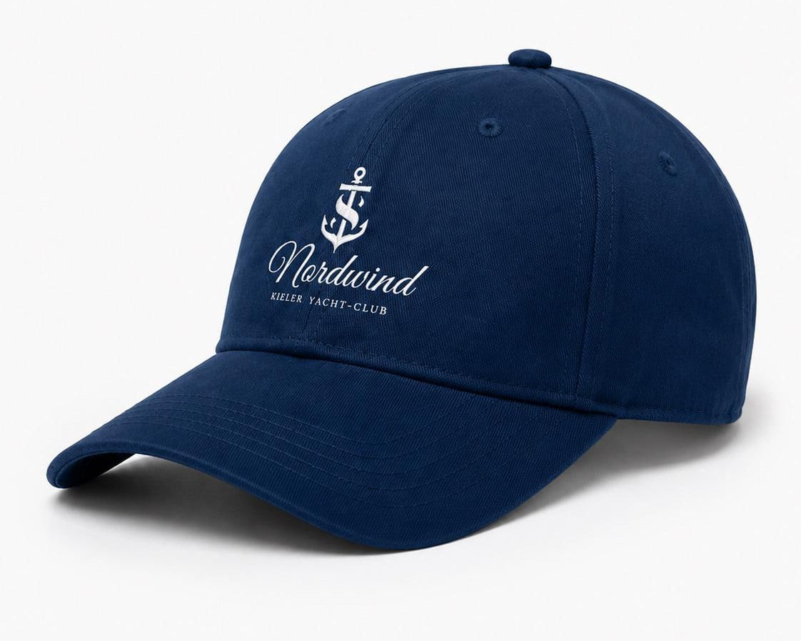 Personalisierte Dad Cap mit Bootsname, Anker & Heimathafen | maritime Cap für Skipper, Segler Geschenk, Boot Kappe personalisiert | Unisex