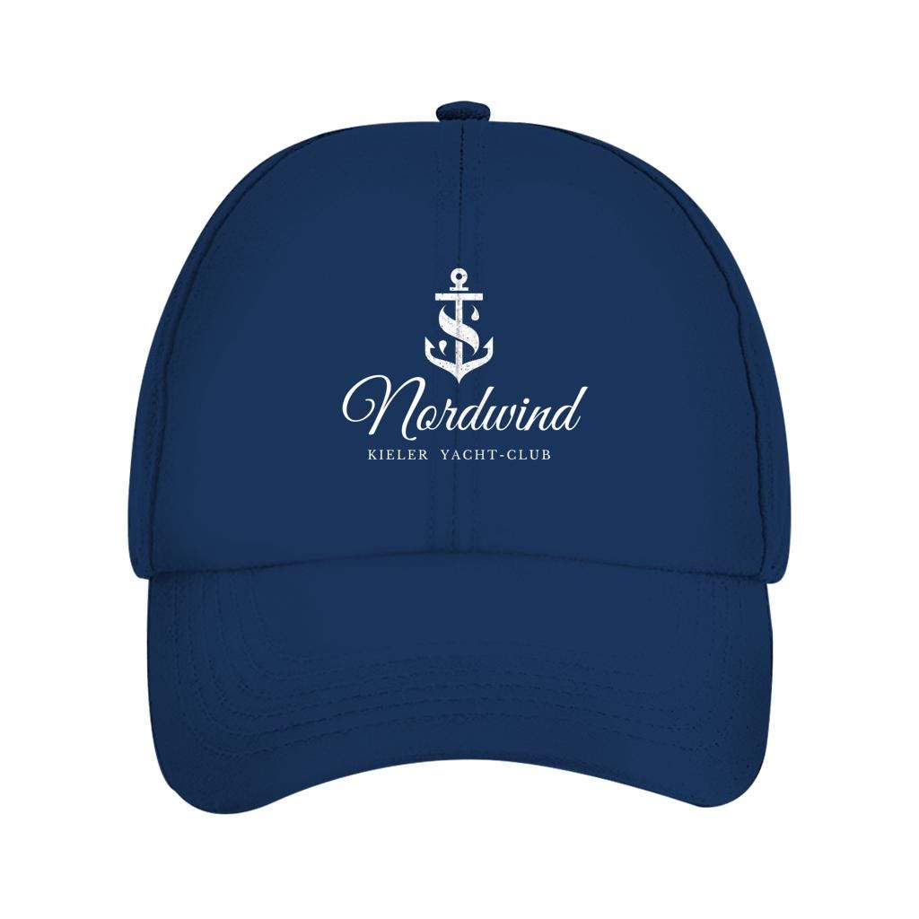 Personalisierte Dad Cap mit Bootsname, Anker & Heimathafen | maritime Cap für Skipper, Segler Geschenk, Boot Kappe personalisiert | Unisex