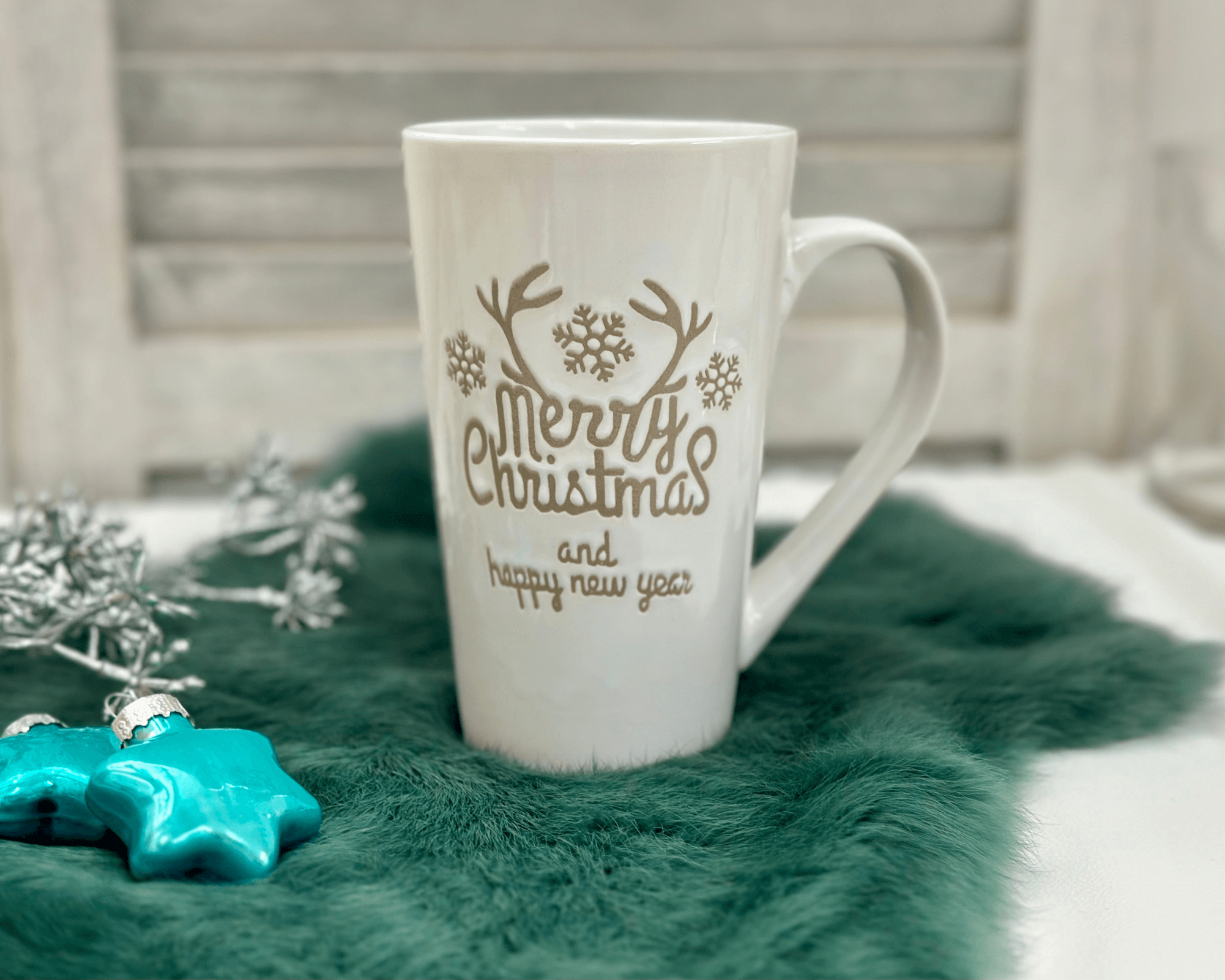 Keramiktasse | Merry Christmas - Roo's Gift Shop