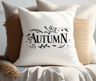 Kissen Herbst | Autumn | Schriftzug | 40 x 40 cm - Roo's Gift Shop