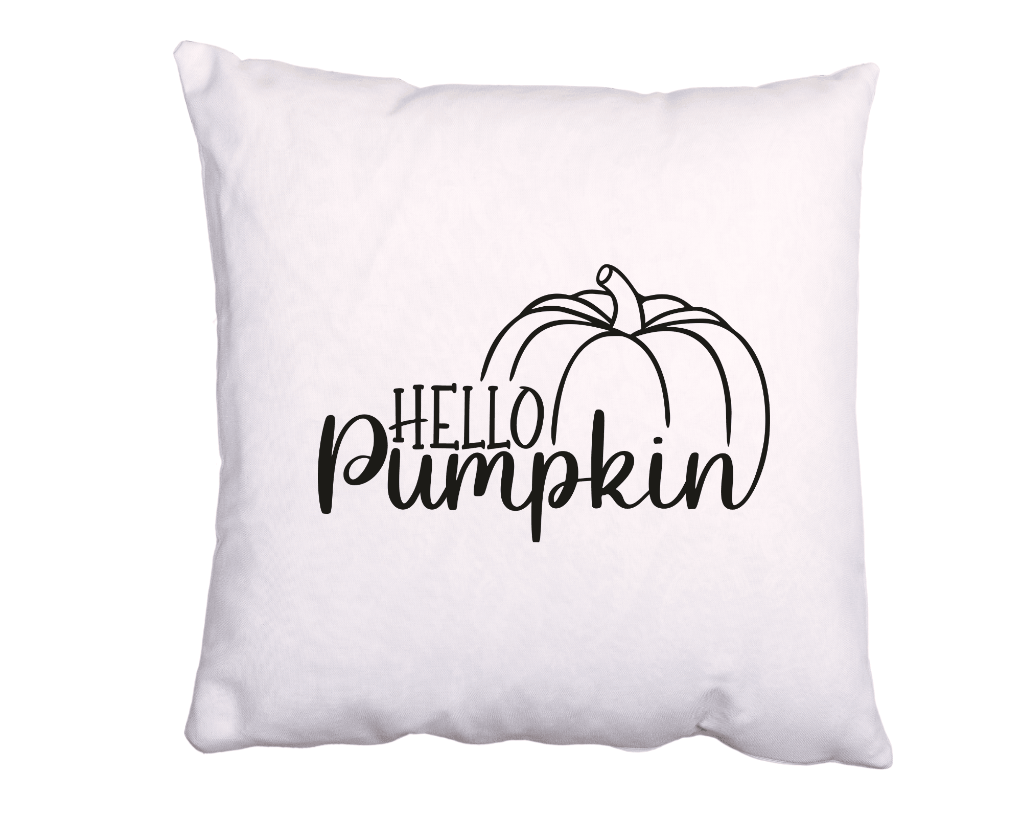Kissen | Hello Pumpkin | Schriftzug | 40 x 40 cm - Roo's Gift Shop
