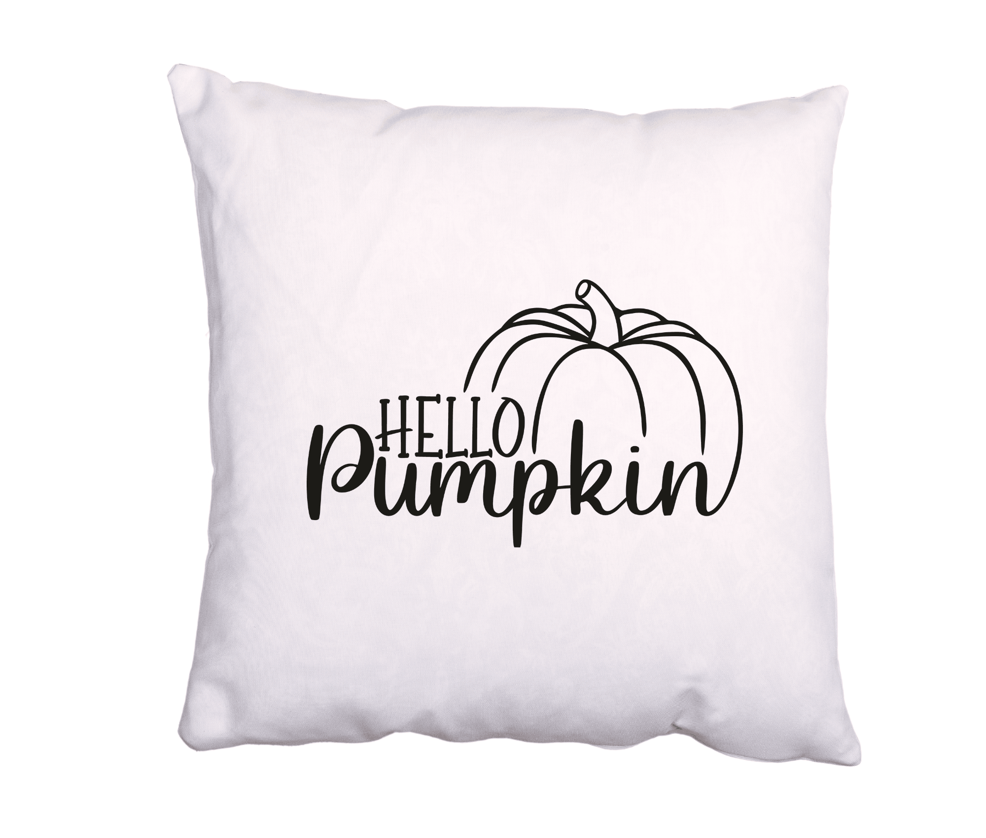 Kissen | Hello Pumpkin | Schriftzug | 40 x 40 cm - Roo's Gift Shop