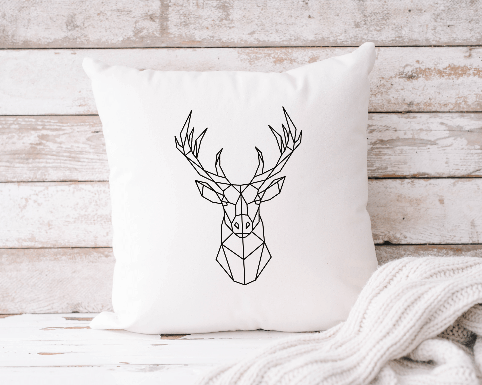 Kissen | Weihnachten | Hirsch - Roo's Gift Shop