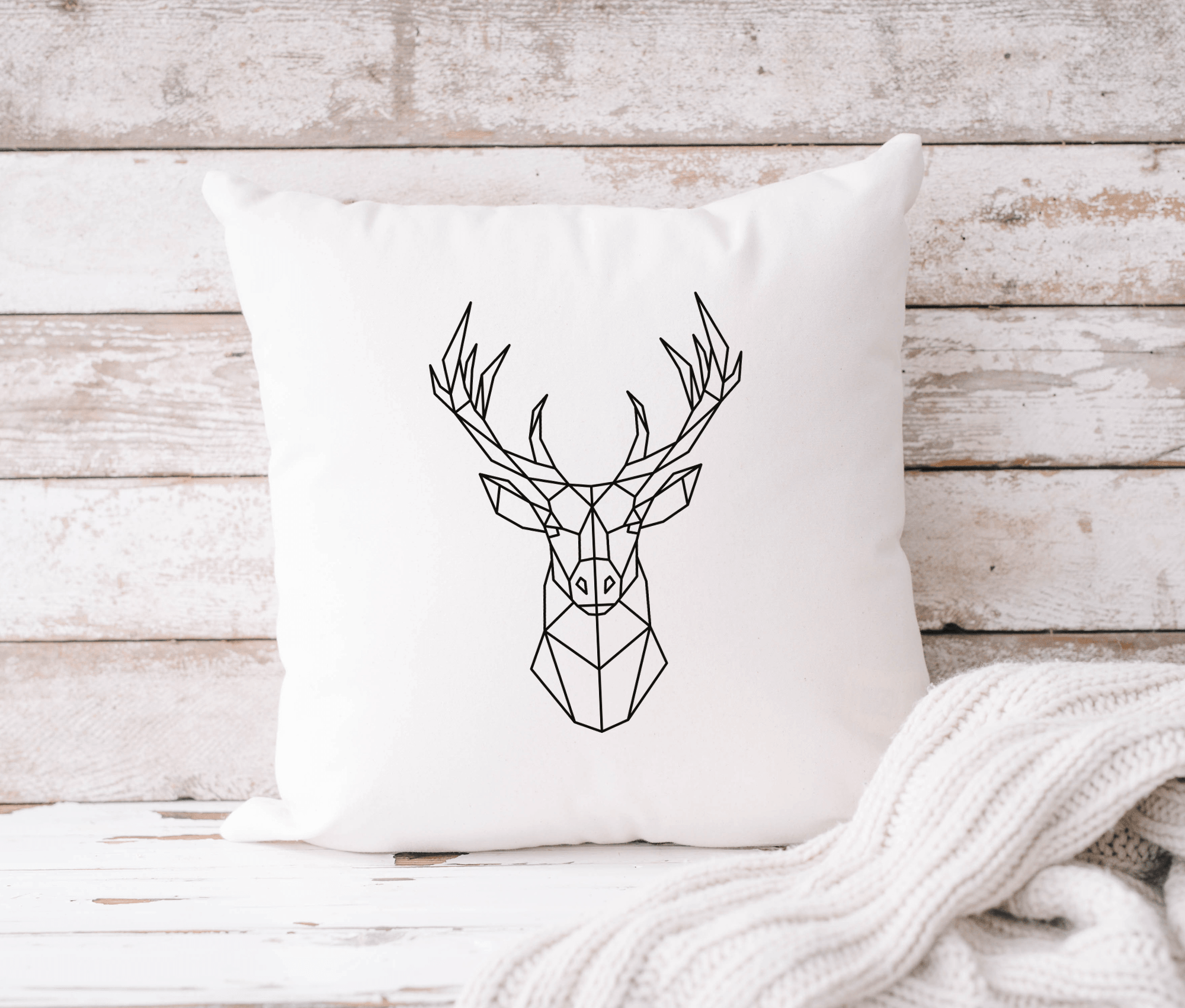 Kissen | Weihnachten | Hirsch - Roo's Gift Shop