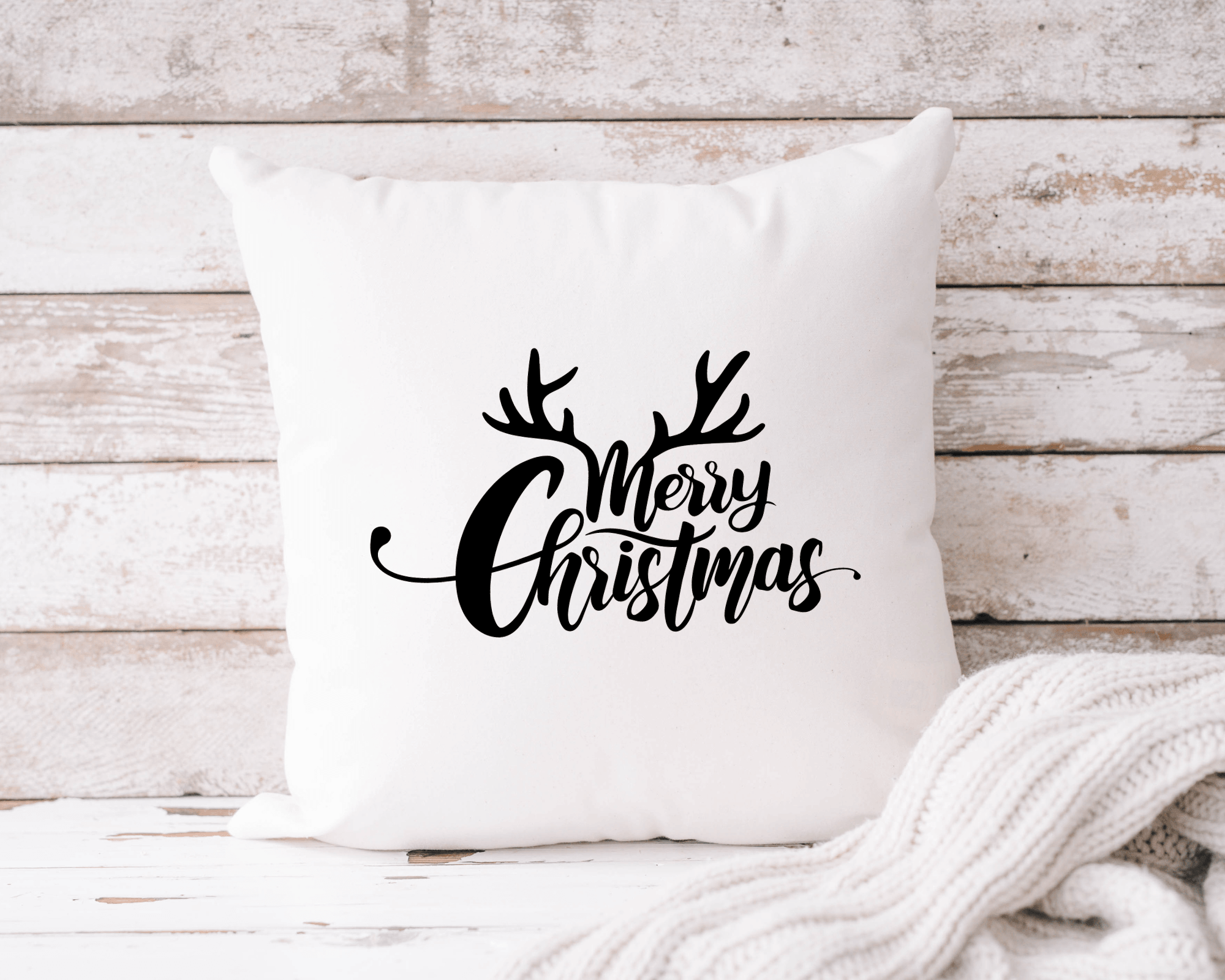 Kissen | Weihnachten | Merry Christmas - Roo's Gift Shop