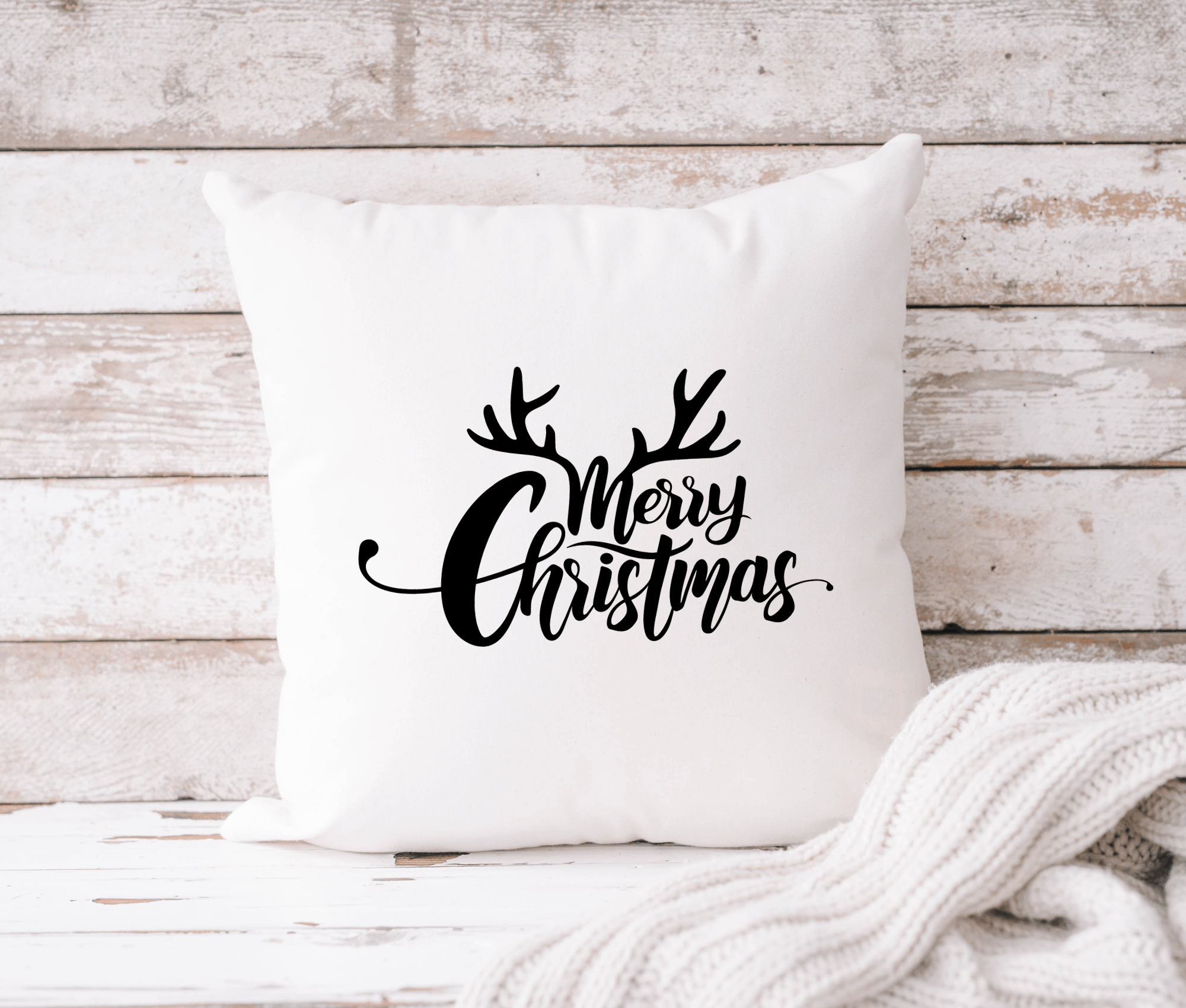 Kissen | Weihnachten | Merry Christmas - Roo's Gift Shop