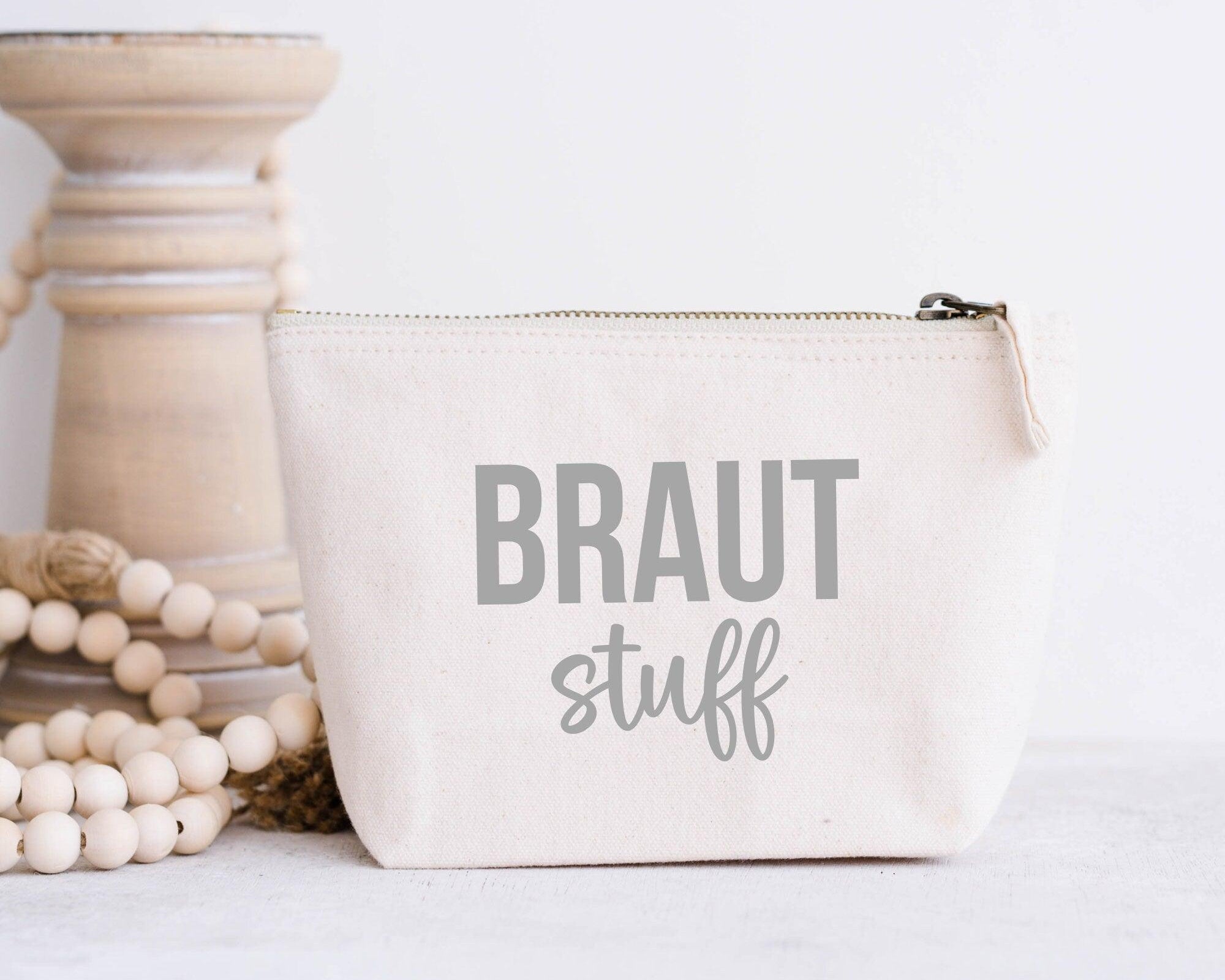 Kosmetiktasche Braut | Schminktasche Hochzeit - Roo's Gift Shop