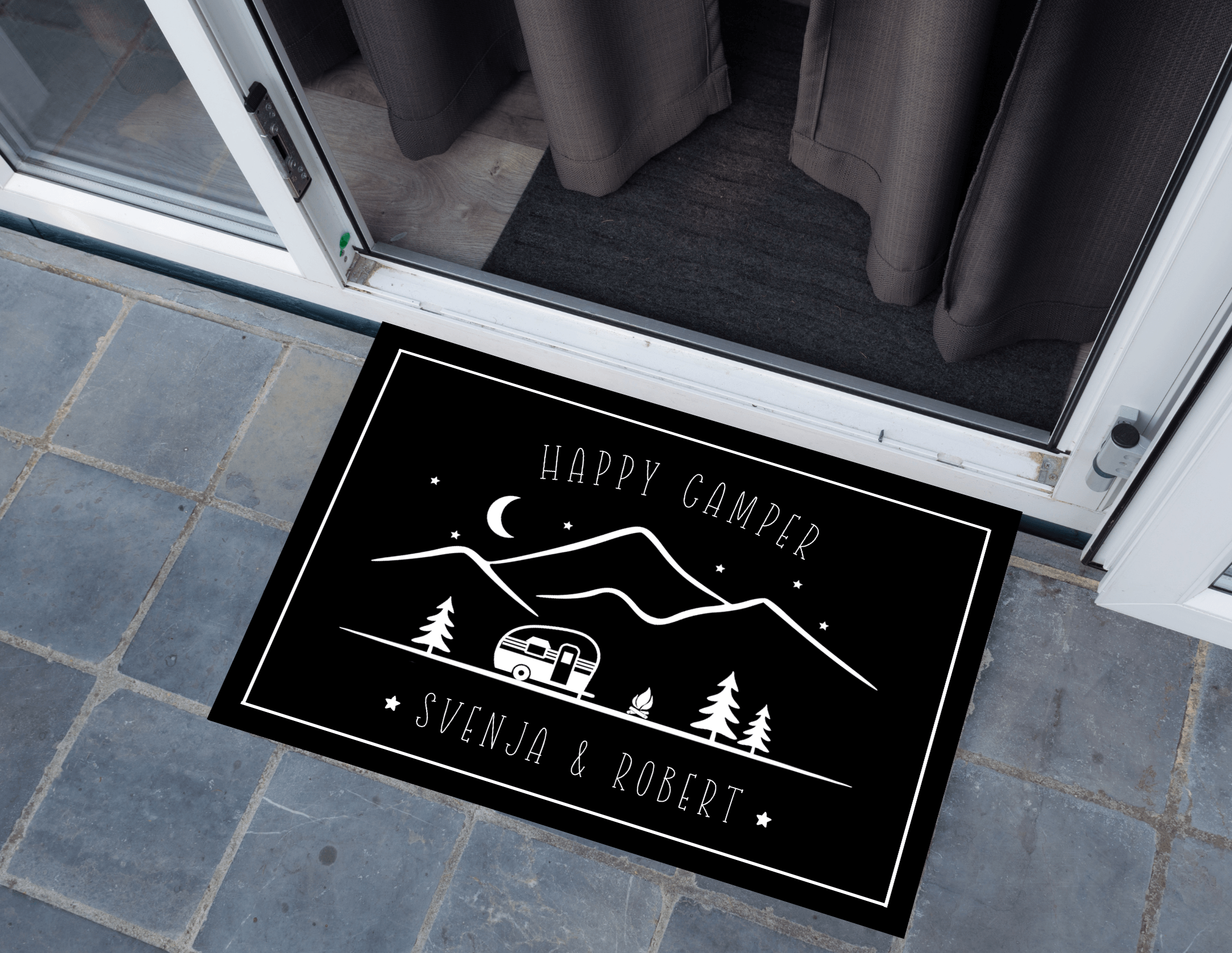Fußmatte Camper | Personalisiert | Wohnmobil Camping - Roo's Gift Shop
