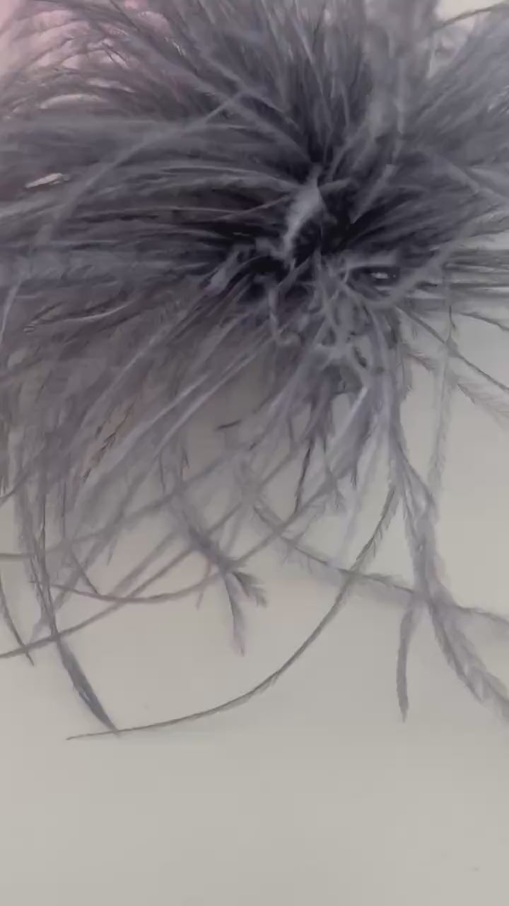 Federbrosche | Brosche Federn | Anstecknadel und Clip | Federball zum Anstecken | viele Farben
