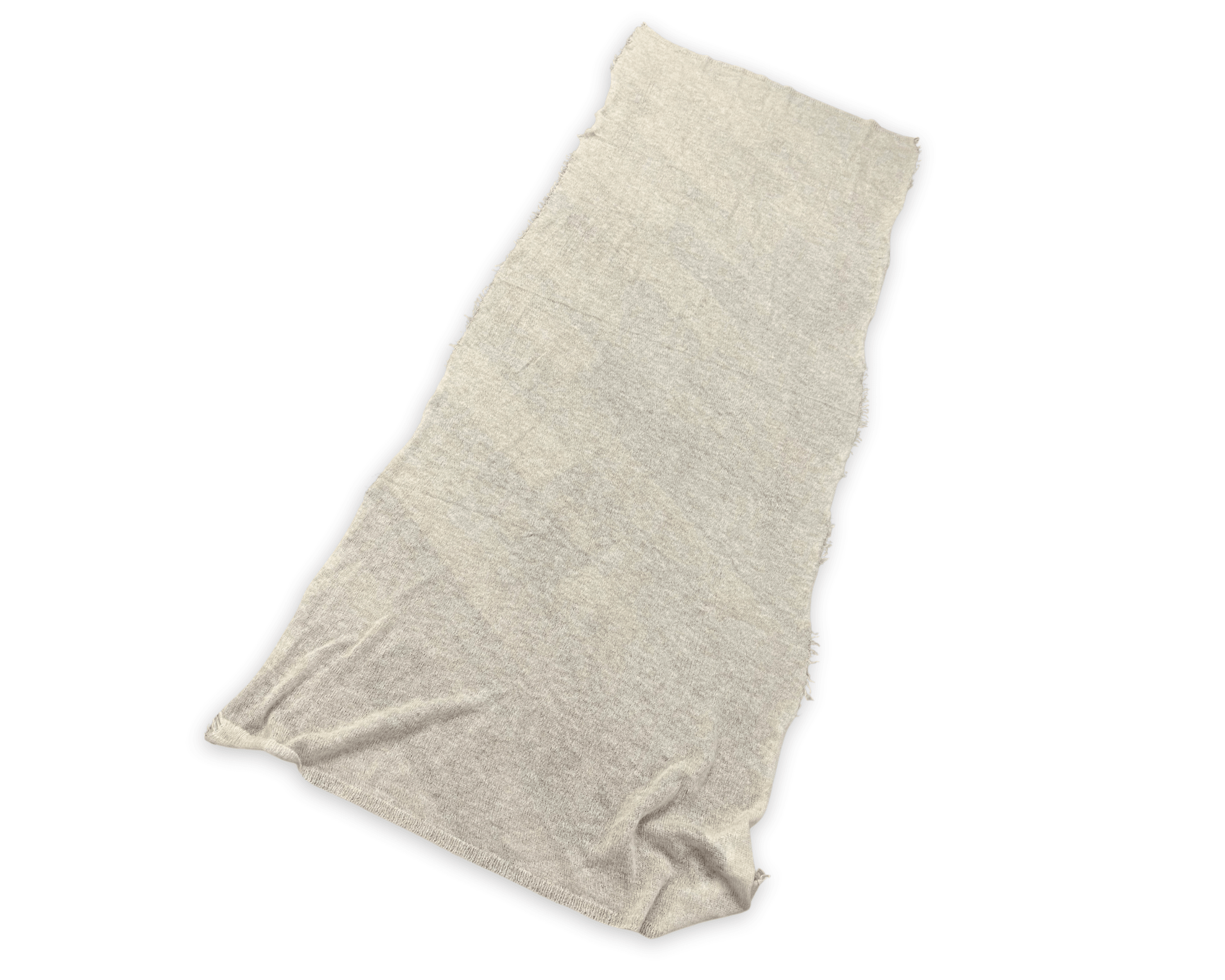 Schal gestrickt | Mohair & Cashmere | beige | 230 x 100 cm - Roo's Gift Shop