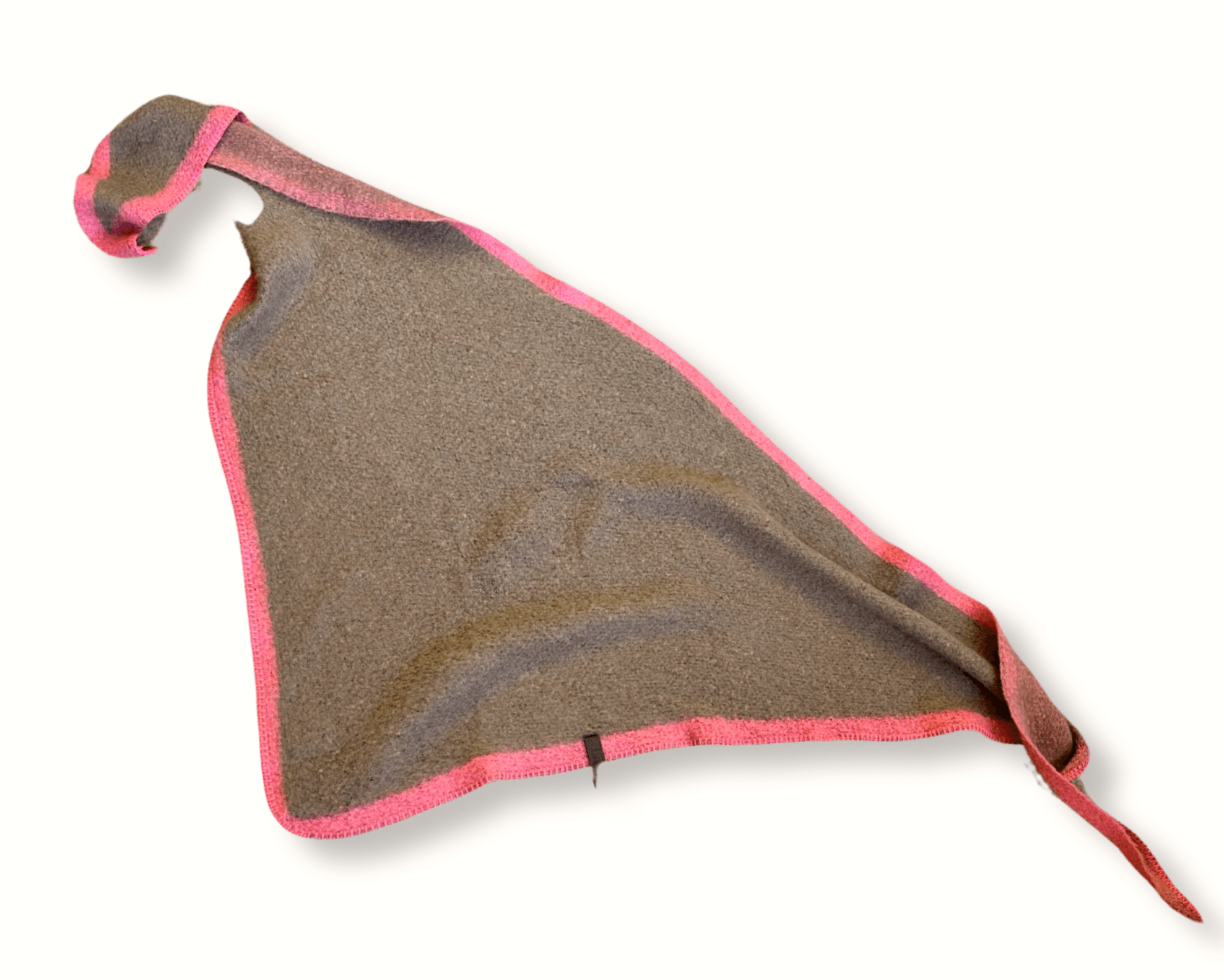 Schal | Dreieckstuch fuchsia & braun | 200 x 90cm - Roo's Gift Shop