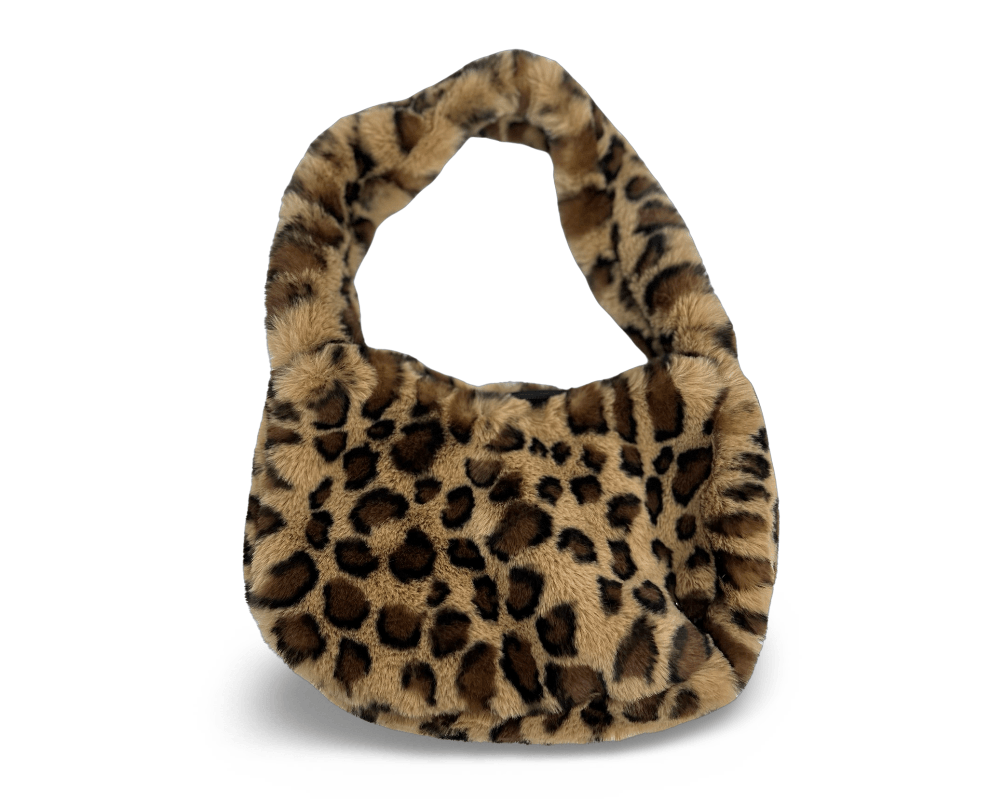 Tasche Leo aus Plüsch | Animal Print - Roo's Gift Shop