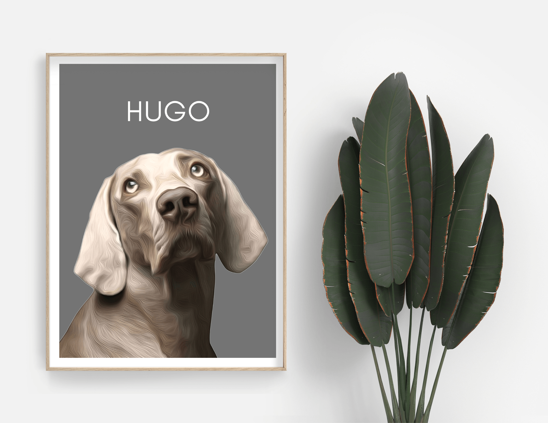 Poster | Portrait von Deinem Hund | nach Fotovorlage - Roo's Gift Shop