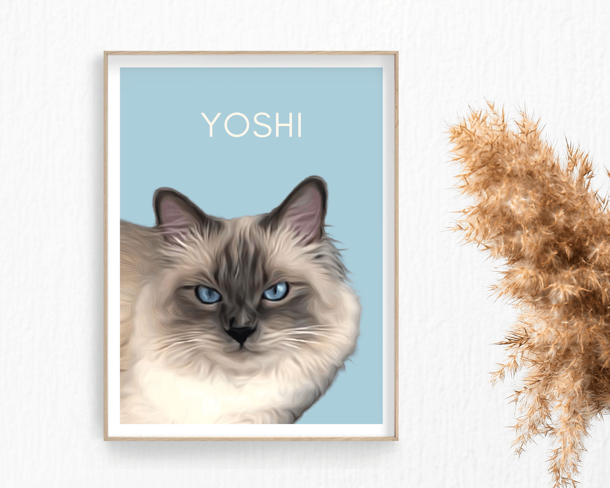 Poster | Portrait von Deinem Hund | nach Fotovorlage - Roo's Gift Shop