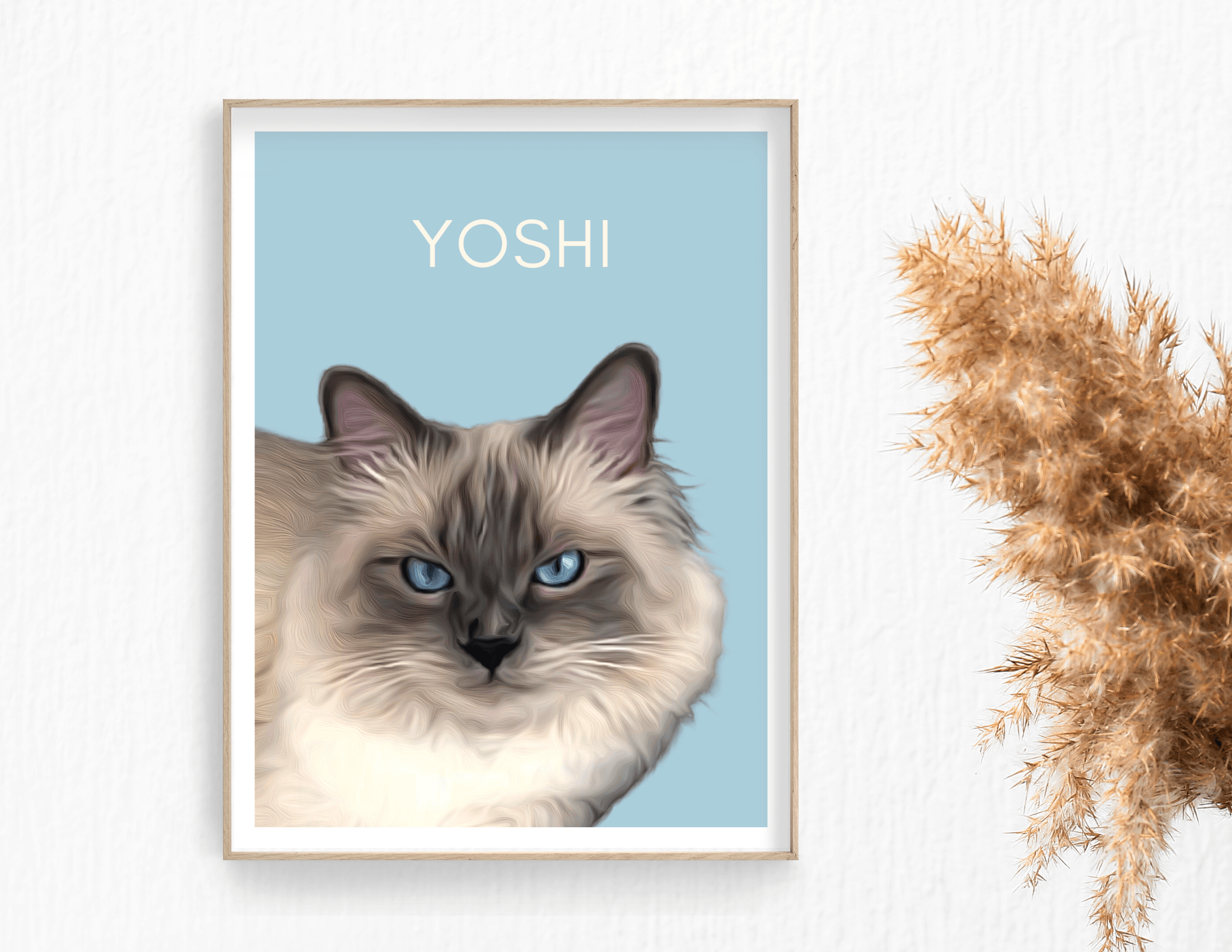 Poster | Portrait von Deinem Hund | nach Fotovorlage - Roo's Gift Shop
