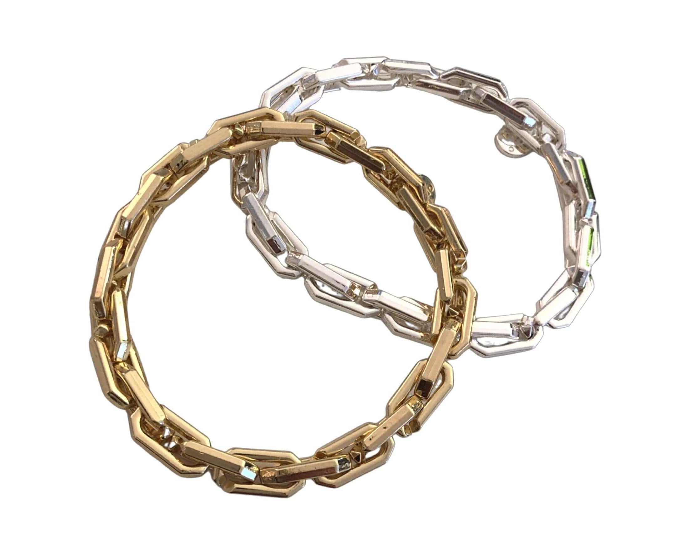 Armband | Gliederarmband | elastisch | silber oder gold - Roo's Gift Shop