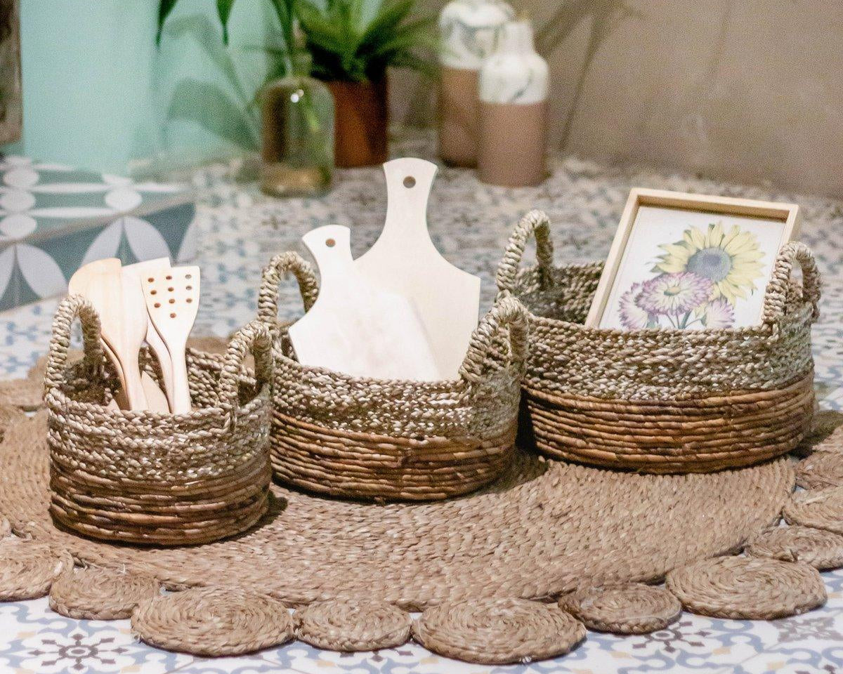 Aufbewahrungskorb | Pflanzkorb KUTUS (3 Größen) - Roo's Gift Shop