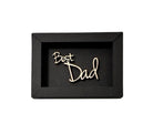 Best Dad | Schriftzug aus Holz | Filigrane Holzschrift | Vatertag - Roo's Gift Shop