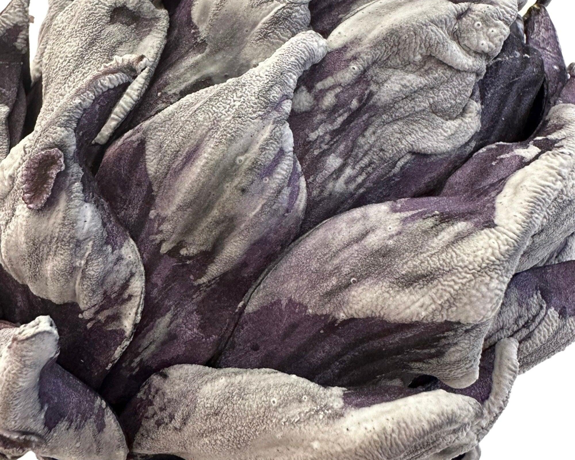 Blume | künstliche Blüte | Artischocke Gräser | grau violett - Roo's Gift Shop