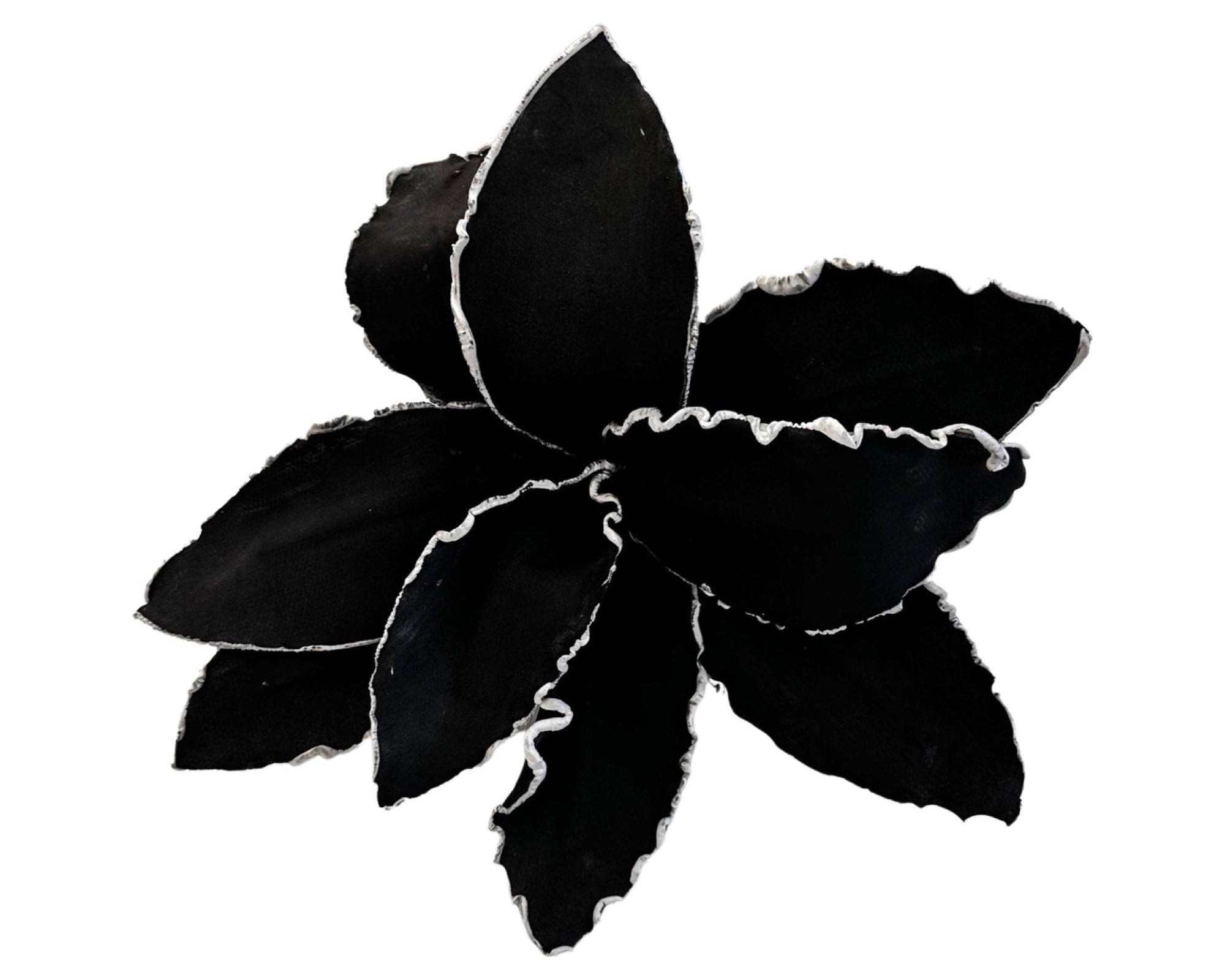 Blume | Vase Skandi Stil | schwarz - Roo's Gift Shop