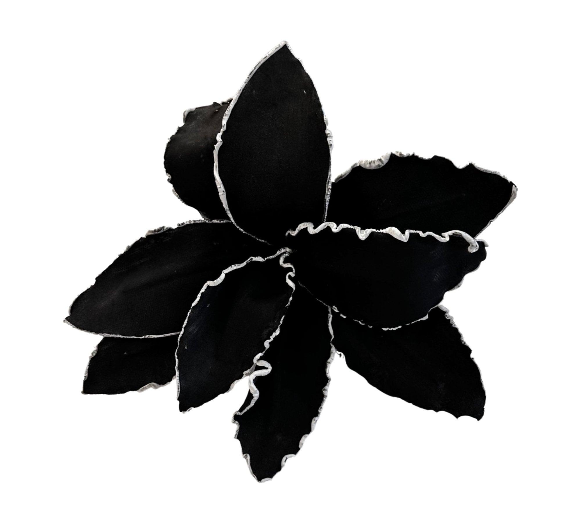 Blume | Vase Skandi Stil | schwarz - Roo's Gift Shop