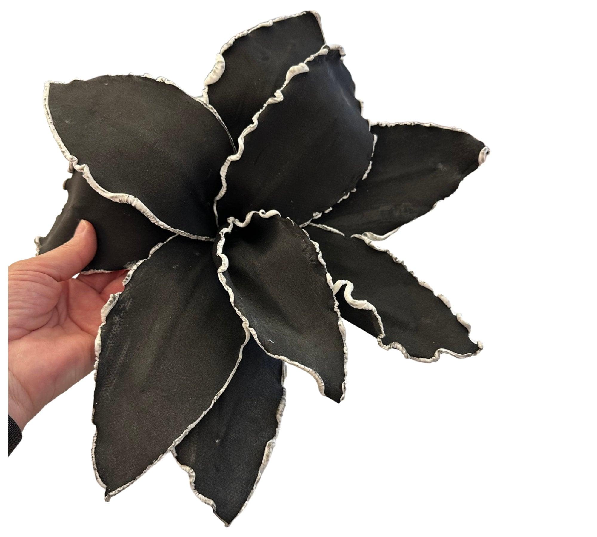 Blume | Vase Skandi Stil | schwarz - Roo's Gift Shop