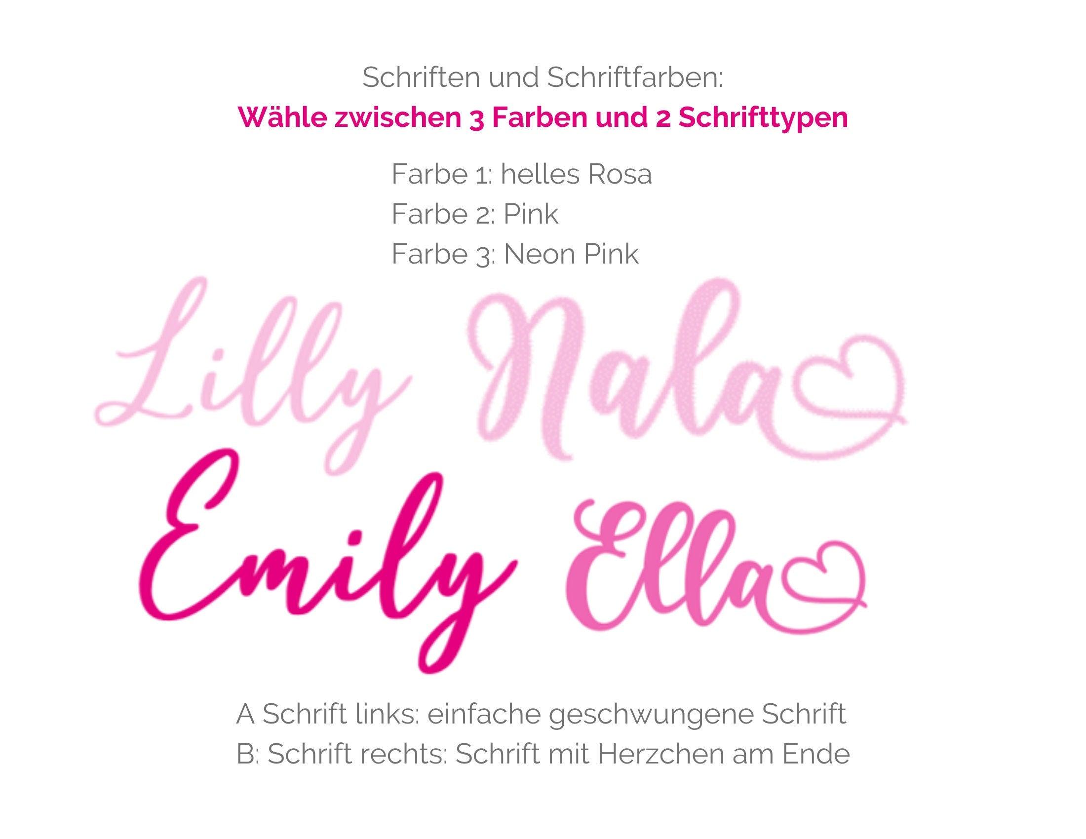 Bügelbild | mit Namen | personalisiert | Peacezeichen - Roo's Gift Shop
