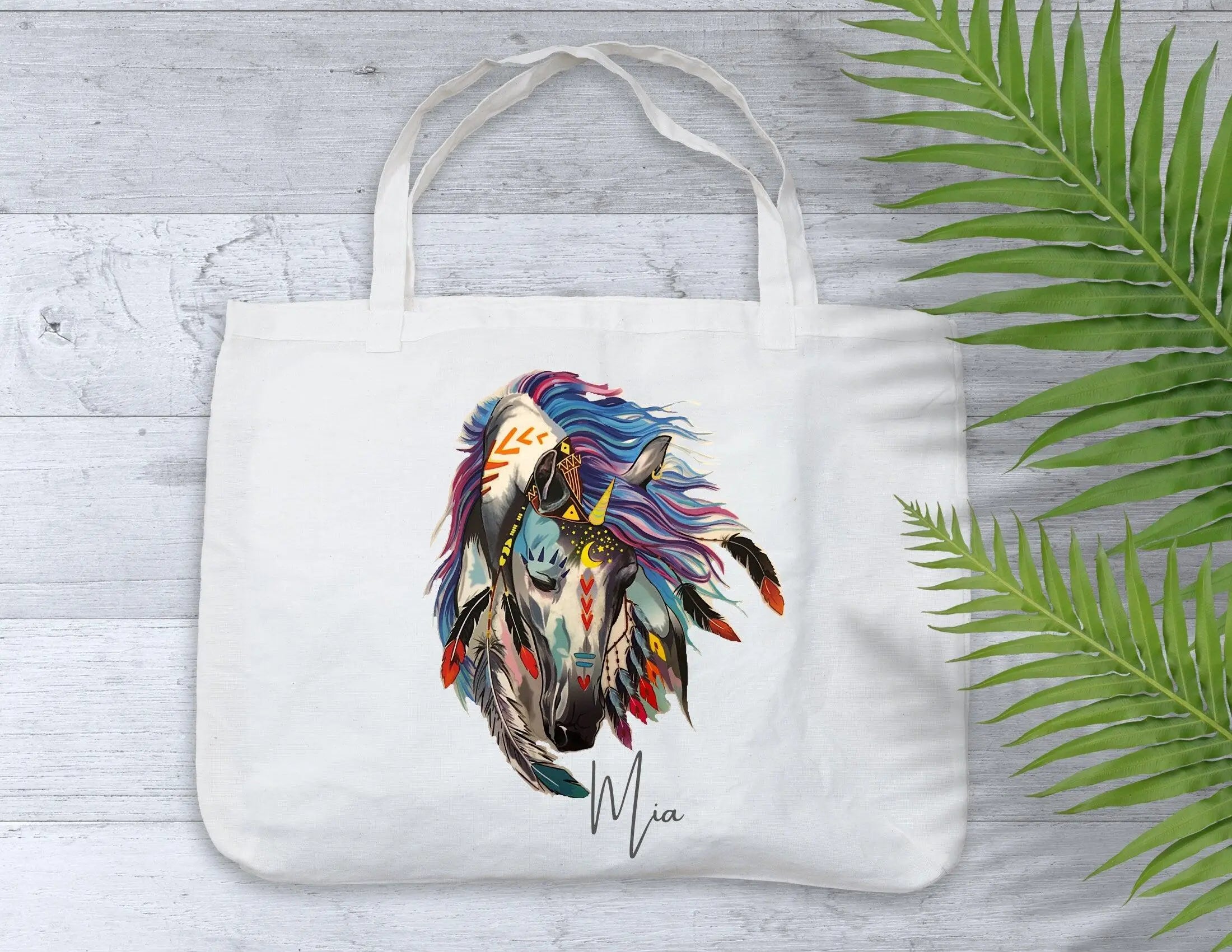 Bügelbild | Pferd | personalisierbarer Patch - Roo's Gift Shop