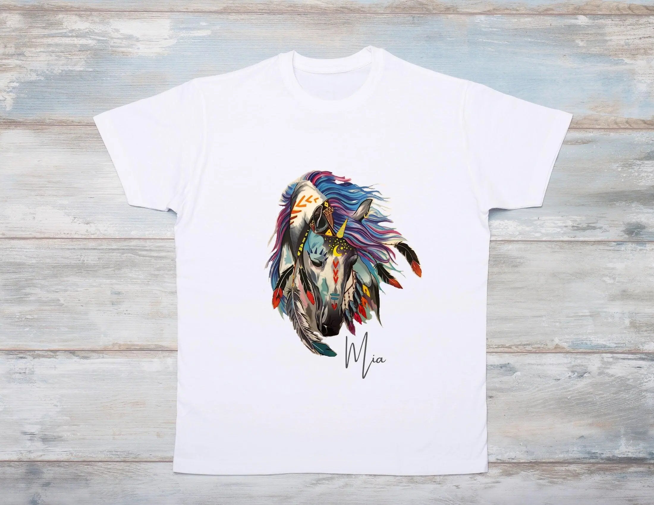 Bügelbild | Pferd | personalisierbarer Patch - Roo's Gift Shop