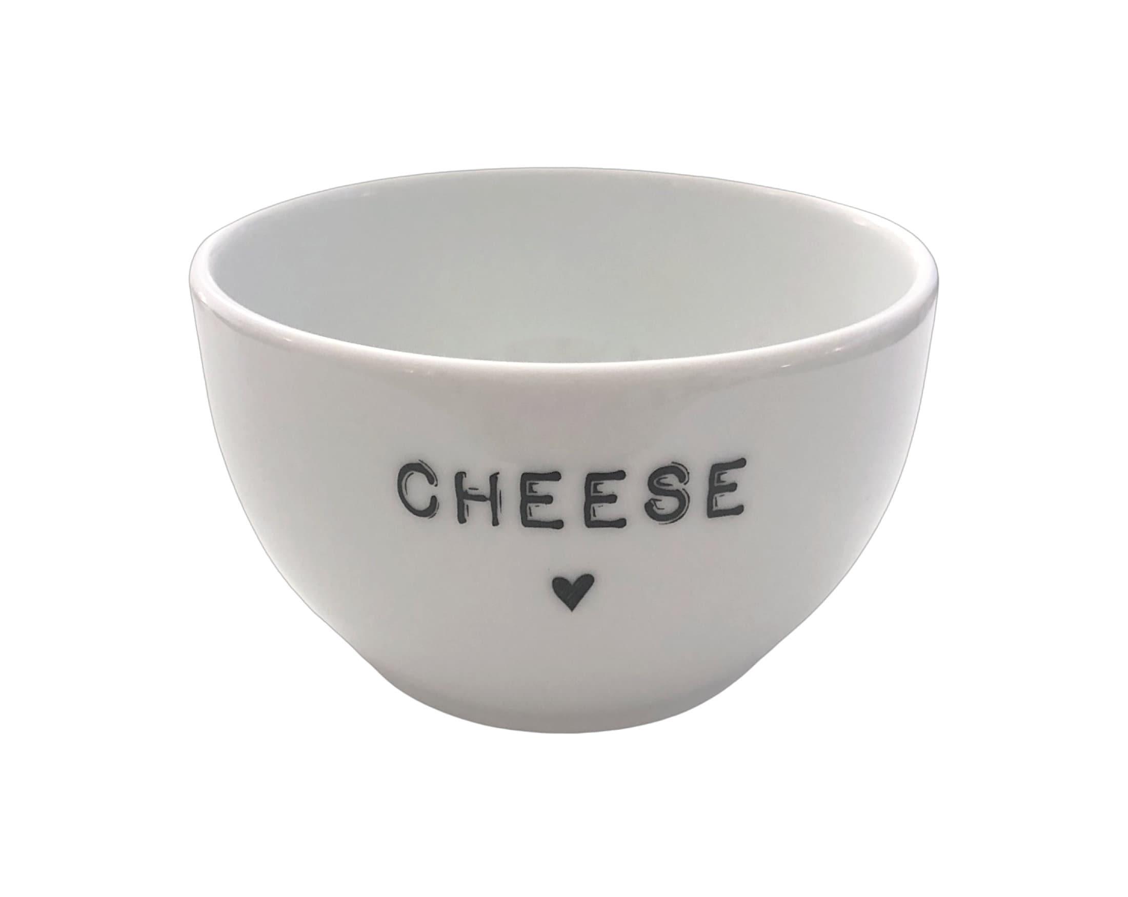 Dip Schälchen aus weißem Porzellan | Snack it | Dip it | Olio | Cheese - Roo's Gift Shop