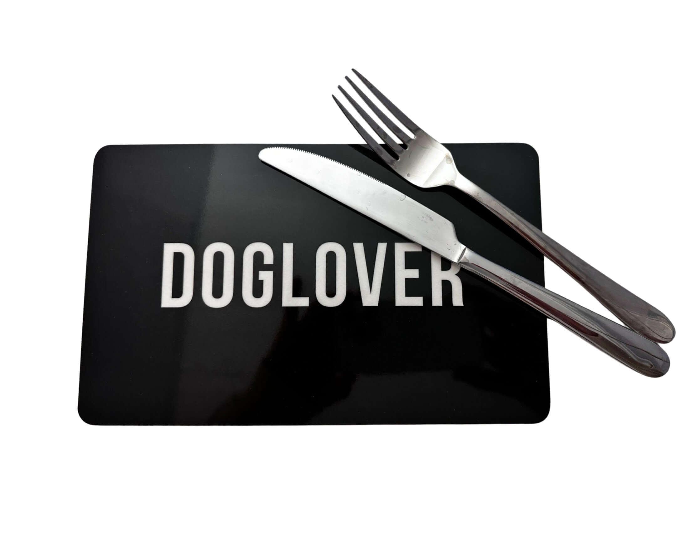 Doglover | Frühstücksbrettchen | Melamin | für Hundeliebhaber - Roo's Gift Shop