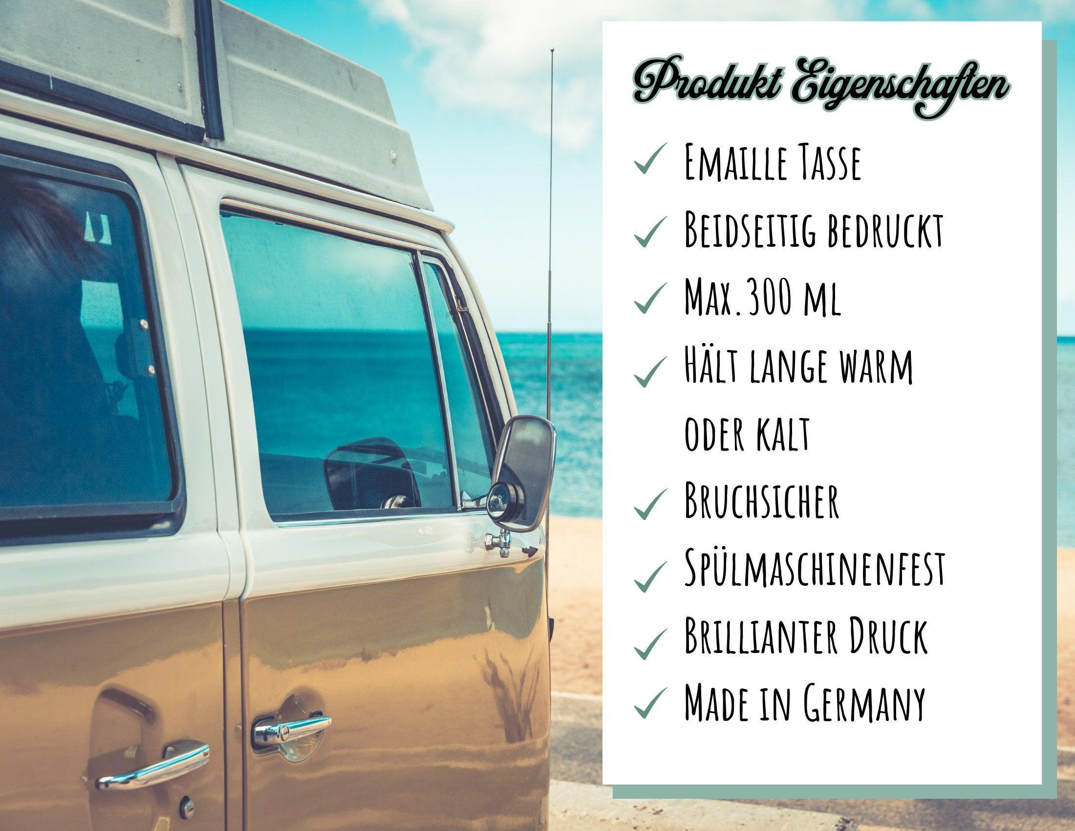 Emaille Tasse | Buen Camino | Jakobsweg - Roo's Gift Shop