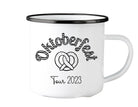 Emaille Tasse | Oktoberfest | personalisiert - Roo's Gift Shop
