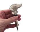 Flaschenverschluss | Stöpsel | Hund | silber - Roo's Gift Shop