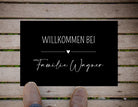 Fußmatte Familie | Personalisierter Fußabtreter Namen - Roo's Gift Shop