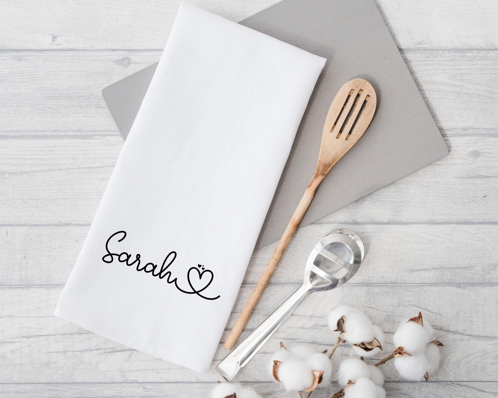 Geschirrtuch | personalisiert | Dein Name - Roo's Gift Shop