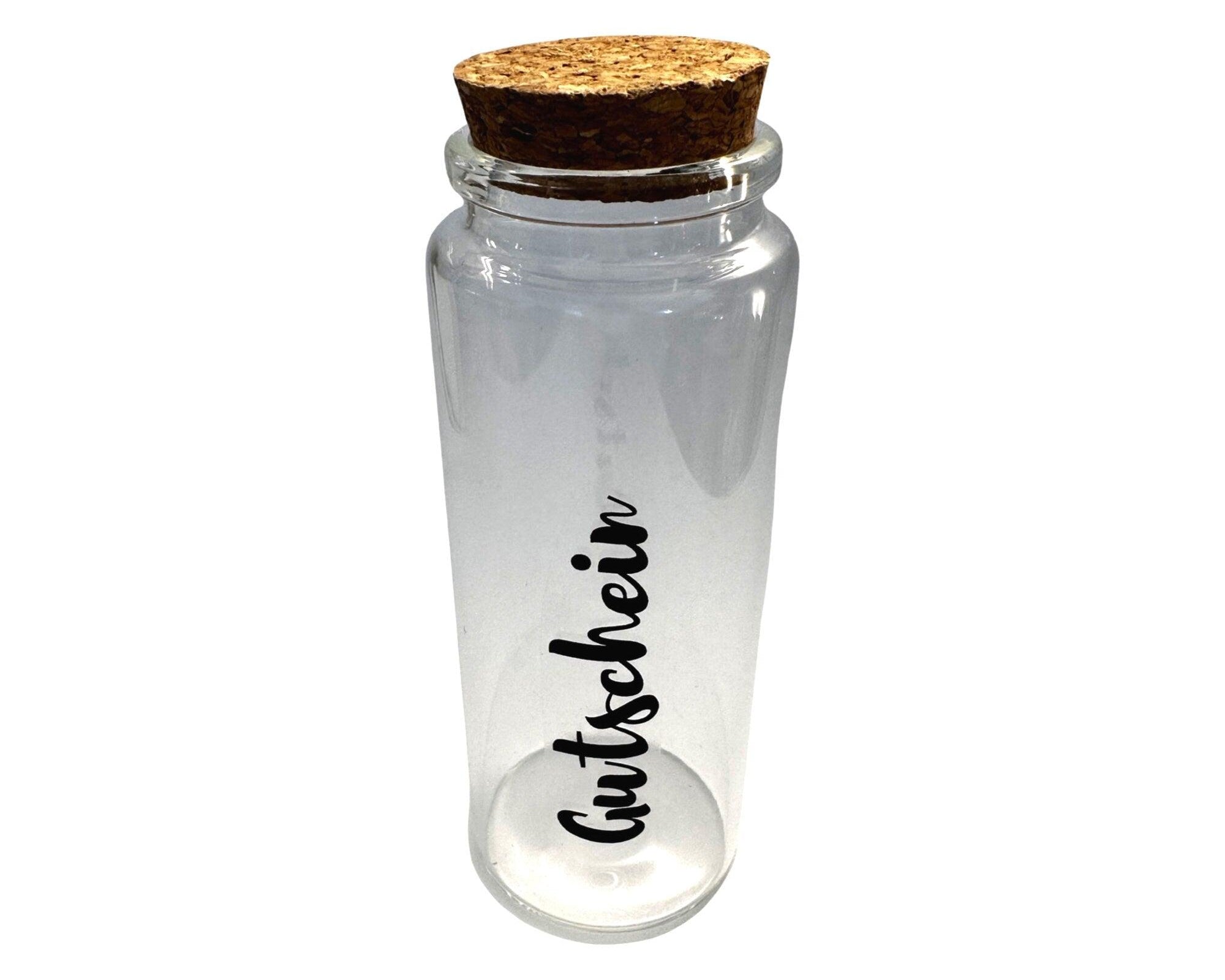 Glasflasche Wunscherfüller | Geschenk Hochzeit Geld - Roo's Gift Shop