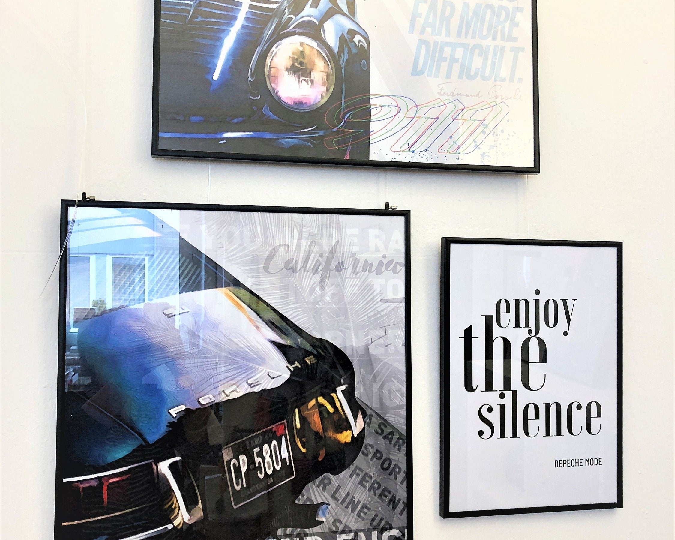 Porsche 911 Art Print | Digital Print | Car Art | Auto Poster | Kunstdruck | Sportwagen | Geschenk für Männer | Porsche Bild | 911er