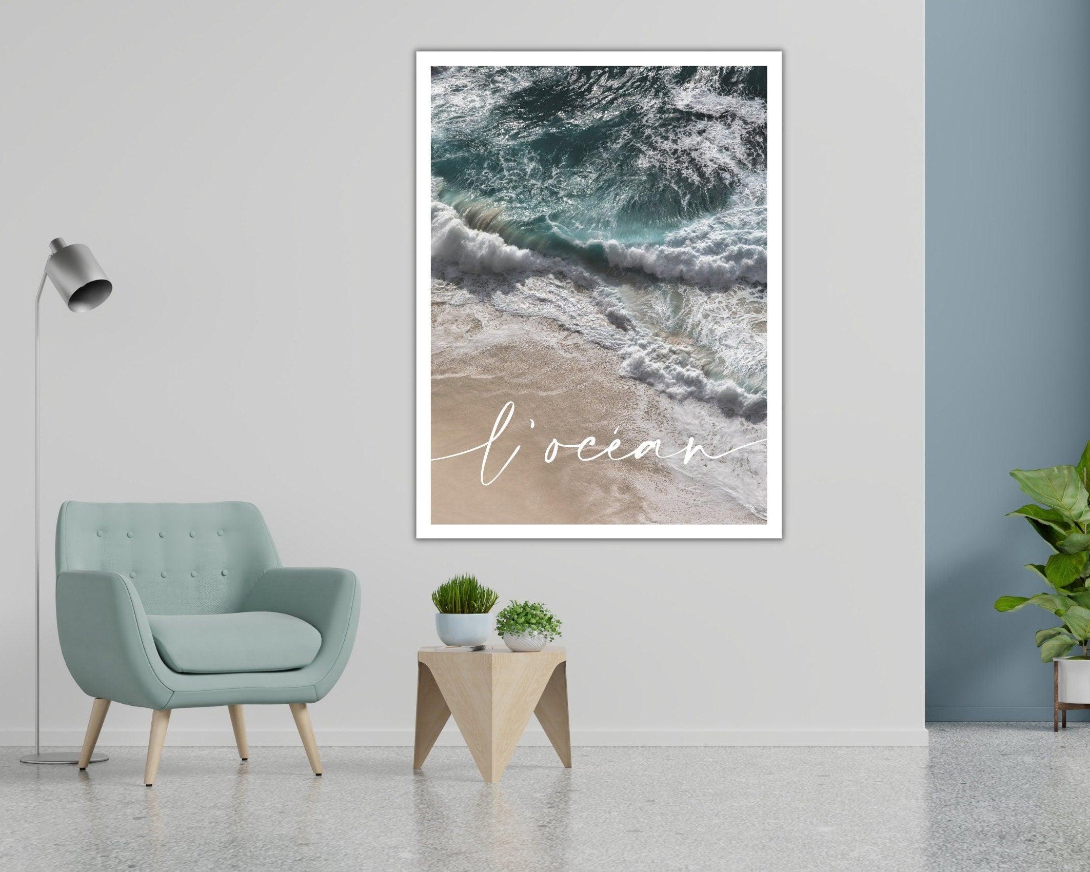 Poster | Meer | L' océan | Ozean | Strand - Roo's Gift Shop