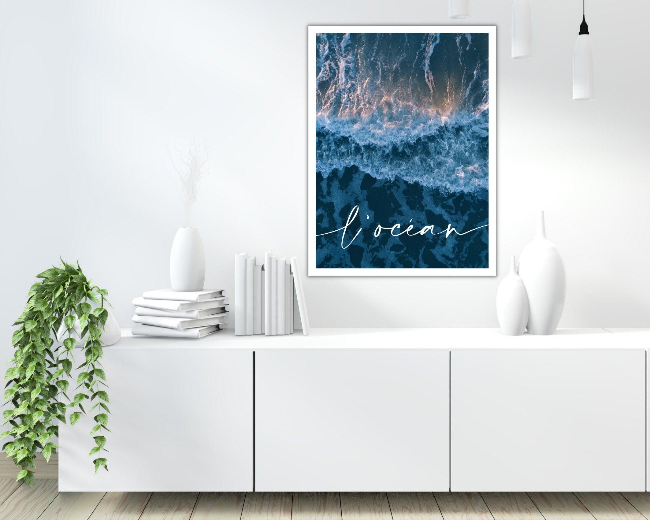 Poster | Meer | L' océan | Ozean | Strand - Roo's Gift Shop