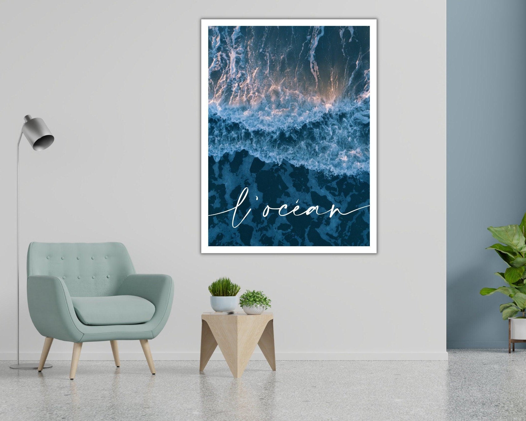 Poster | Meer | L' océan | Ozean | Strand - Roo's Gift Shop