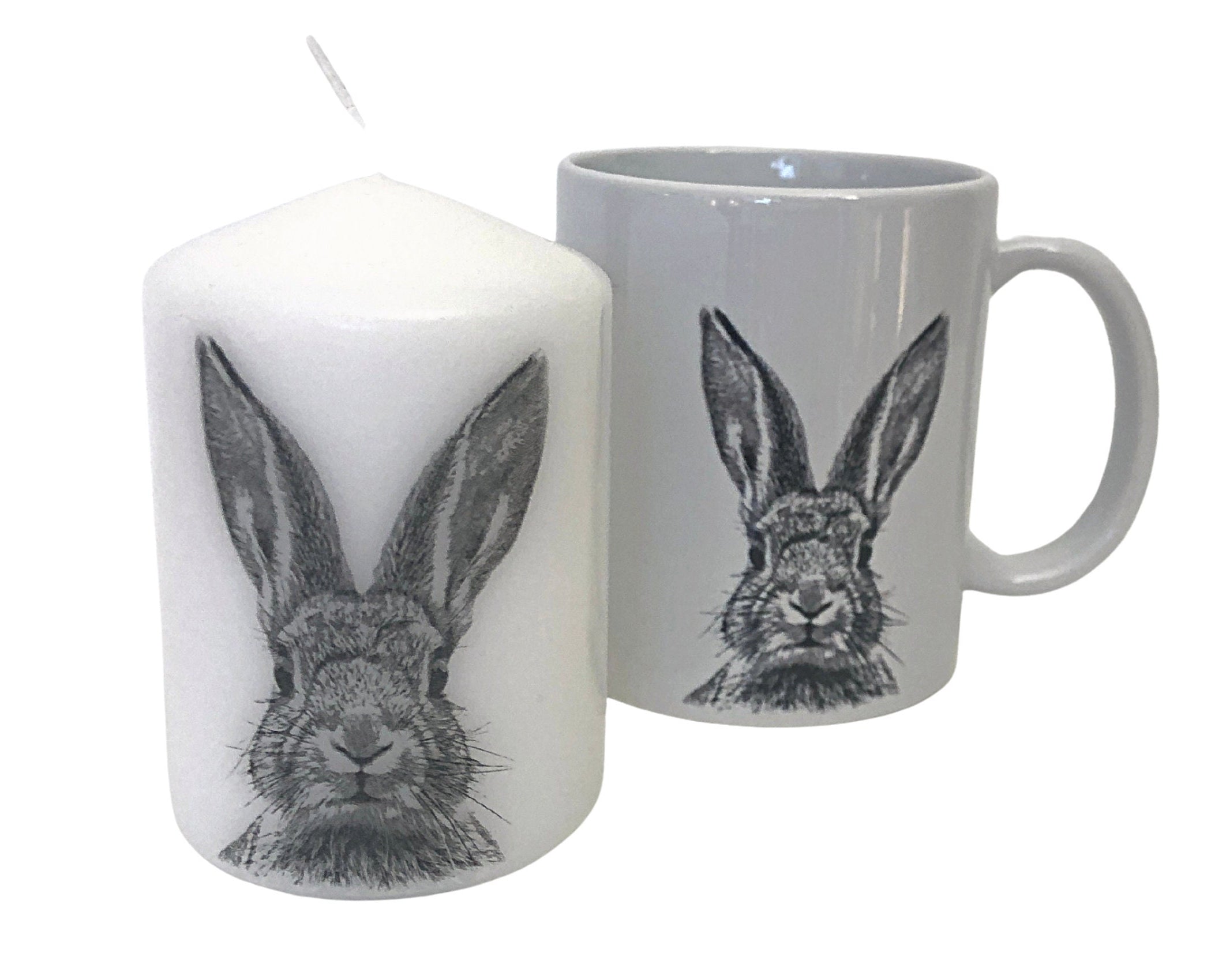 Osterhasen Tasse | Keramik Tasse mit Hasengesicht | Kaffeebecher spülmaschinenfest