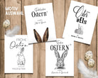 Ostern | Weinflaschen Etikett | personalisiert - Roo's Gift Shop