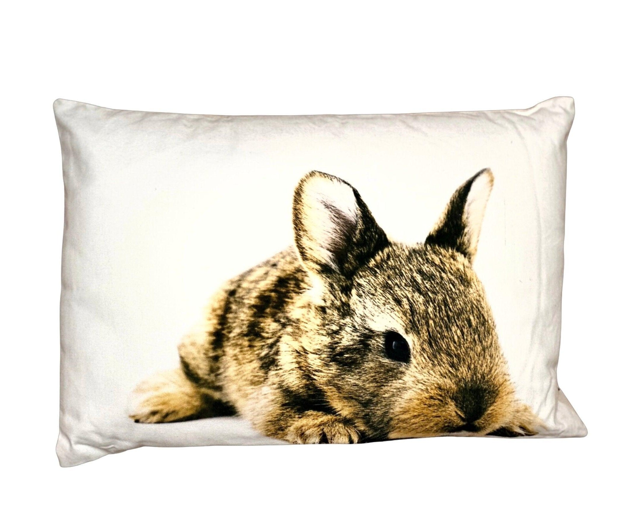Oster Kissen | Osterhase | Kaninchen | Osterdeko | Bezug mit Füllung - Roo's Gift Shop