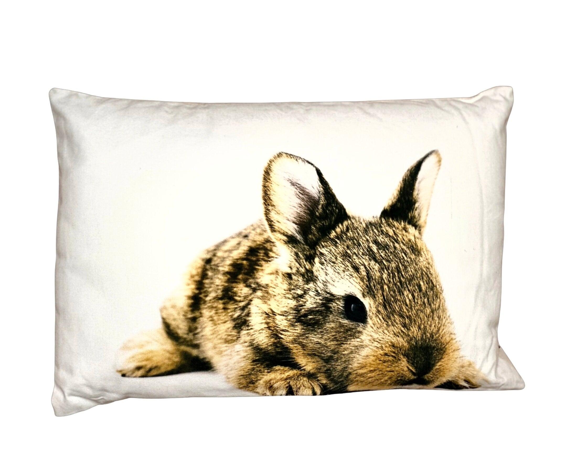Oster Kissen | Osterhase | Kaninchen | Osterdeko | Bezug mit Füllung - Roo's Gift Shop
