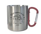 Karabinertasse | Personalisierbar | Tasse Camping Wandern - Roo's Gift Shop