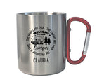 Karabinertasse | Personalisierbar | Tasse Camping Wandern - Roo's Gift Shop