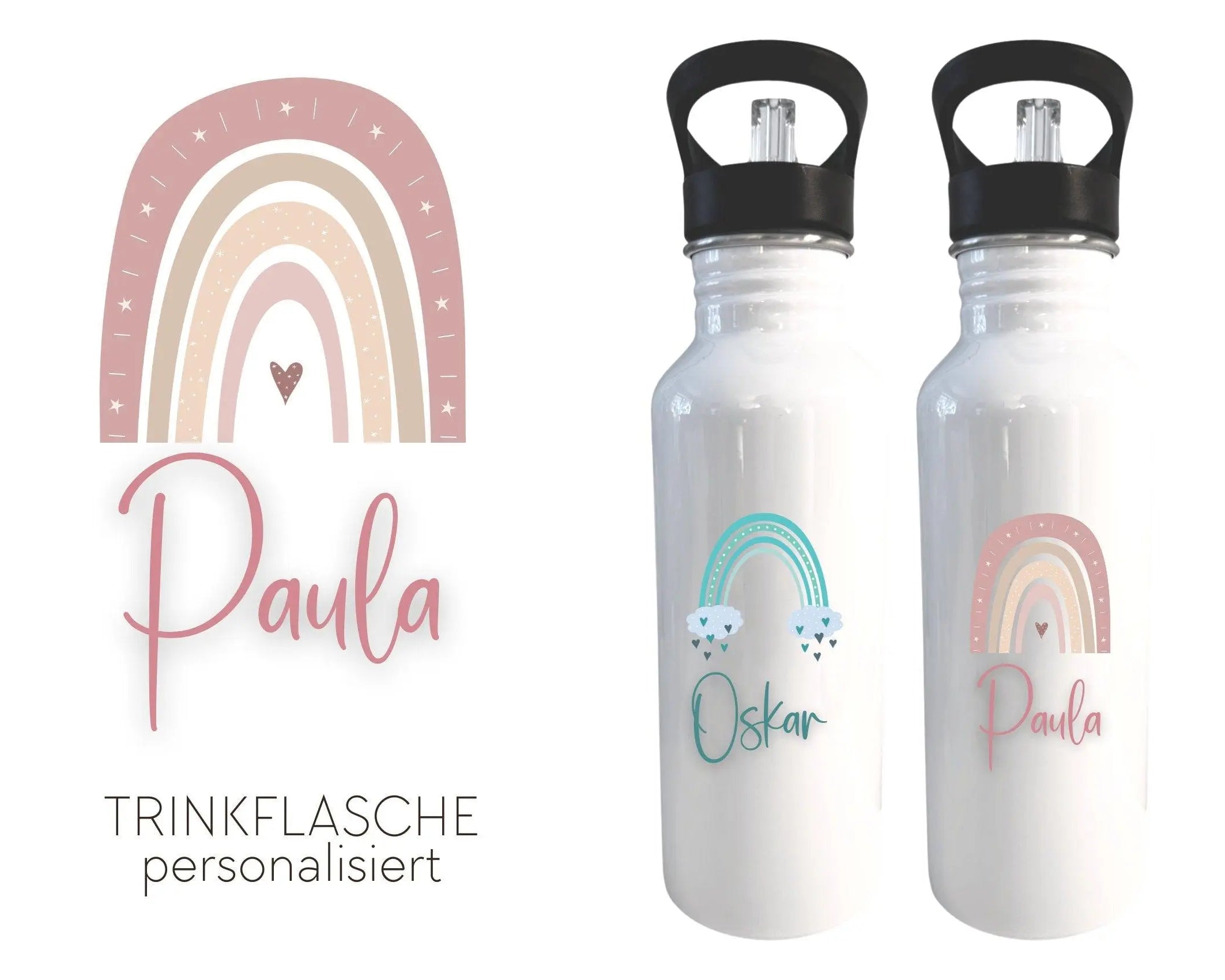 Trinkflasche | Personalisierte Flasche für Kinder - Roo's Gift Shop